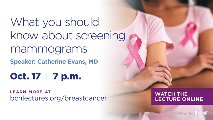 What you should know about screening mammograms