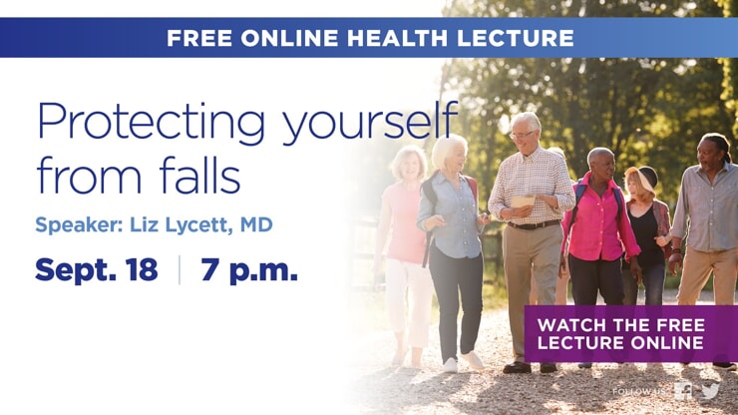 Protecting yourself from falls. Free online health lecture.